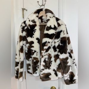 NWT Need Supply Faux Fur Coat